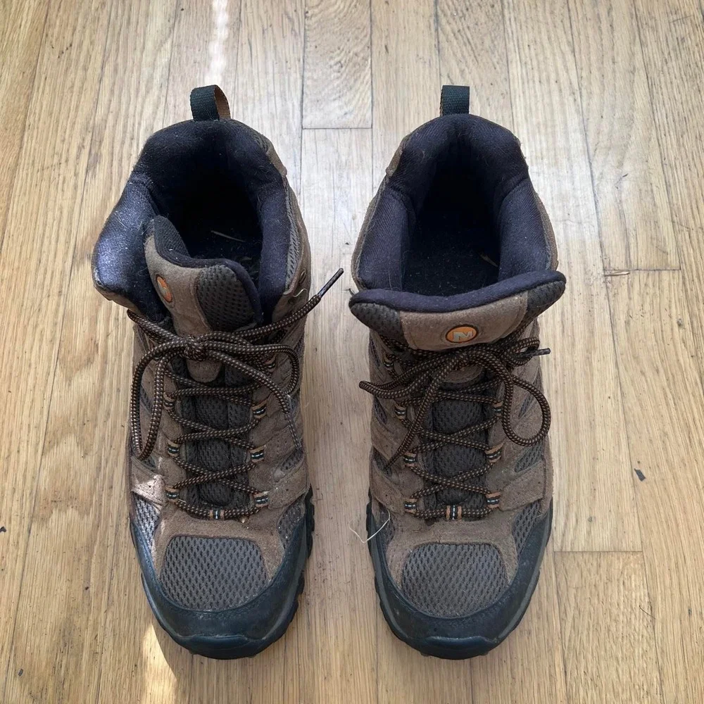 Merrell Moab 2 Mid Brown Hiking Boots